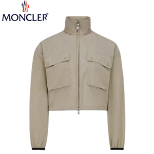 MONCLER-04085 몽클레어 베이지 LEDA 바람막이 후드 재킷 여성용