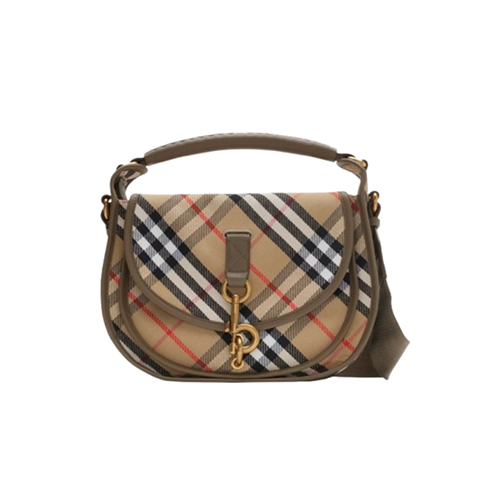 [스페셜오더]BURBERRY-81081201 버버리 샌드 스몰 B 클립 메신저 백