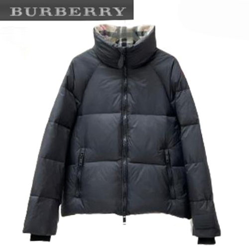 BURBERRY-12226 버버리 블랙 나일론 패딩 여성용