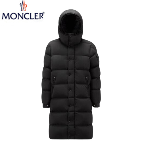 MONCLER-12256 몽클레어 블랙 나일론 롱 패딩 남성용