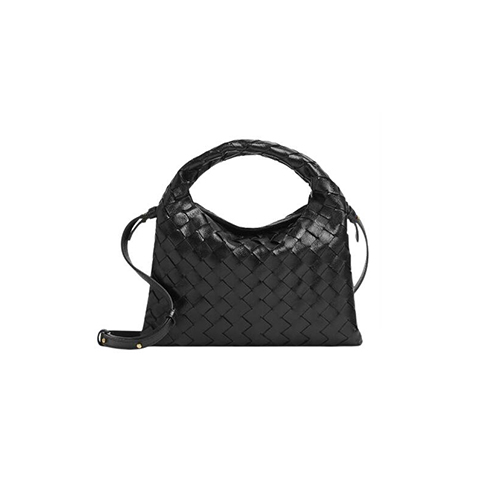 [스페셜오더]BOTTEGA VENETA-777586 보테가 베네타 블랙 인트레치아토 미니 홉