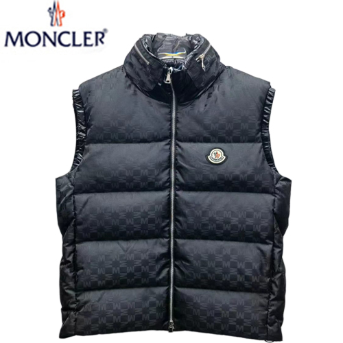 MONCLER-11017 몽클레어 블랙 나일론 패딩 조끼 남성용