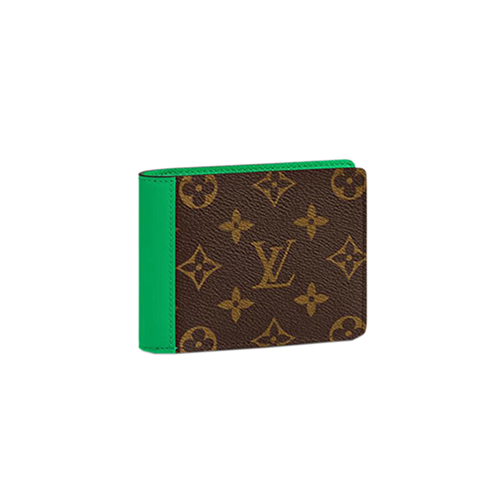 [스페셜오더]LOUIS VUITTON-M81537 루이비통 그린 모노그램 마카사르 멀티플 월릿