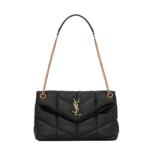 [스페셜오더]SAINT LAURENT-577476 생 로랑 블랙 루루 푸퍼 금장 스몰 숄더백 #여자레플리카가방