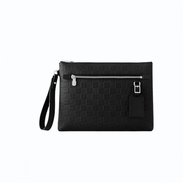 [스페셜오더]LOUIS VUITTON-N40504 루이비통 블랙 다미에 인피니 테이크오프 파우치 30cm