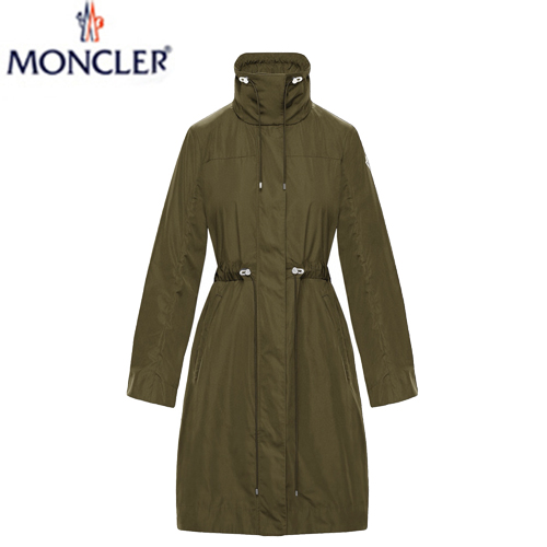 MONCLER-03209 몽클레어 카키 나일론 바람막이 코트 여성용