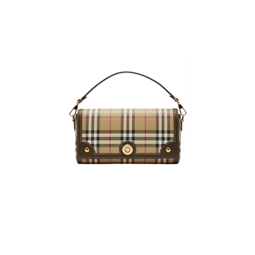 [스페셜오더]BURBERRY-80975991 버버리 베이지 탑 핸들 노트 백
