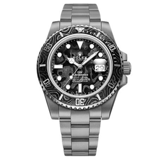 [스페셜오더]ROLEX x DiW-116610 롤렉스 서브마리너 스틸 카본 베젤 및 다이얼 EOC 904L