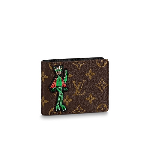 [스페셜오더]LOUIS VUITTON-M80156 루이비통 모노그램 동물 패치 슬렌더 월릿