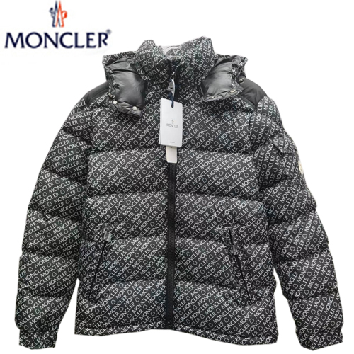 MONCLER-10269 몽클레어 블랙 나일론 패딩 남성용