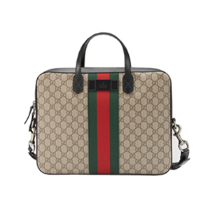 GUCCI-387102 구찌 web GG 수프림 서류 가방