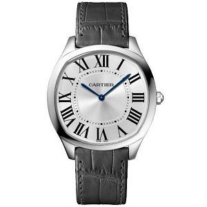 [스페셜오더]Cartier-까르띠에 드라이브 드 까르띠에 스틸 엑스트라 플랫 실버다이얼 워치 39mm 