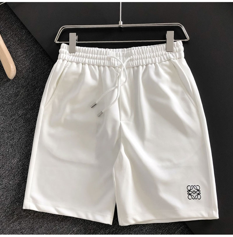 LOEWE-07227 로에베 2026SS 여름 신형 남성용 자수 반바지