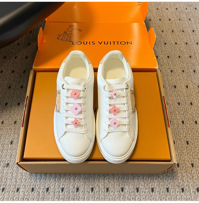 LOUIS VUITTON-08187 루이비통 2026SS 플랫폼 화이트 운동화