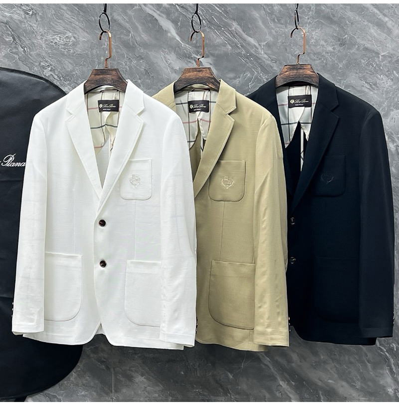 Loro Piana-03261 로로피아나 2026 봄 신상 린넨 블레이저 남성용 (3컬러)